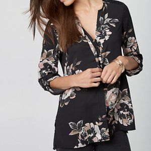 Le Chateau Floral Print Blouse